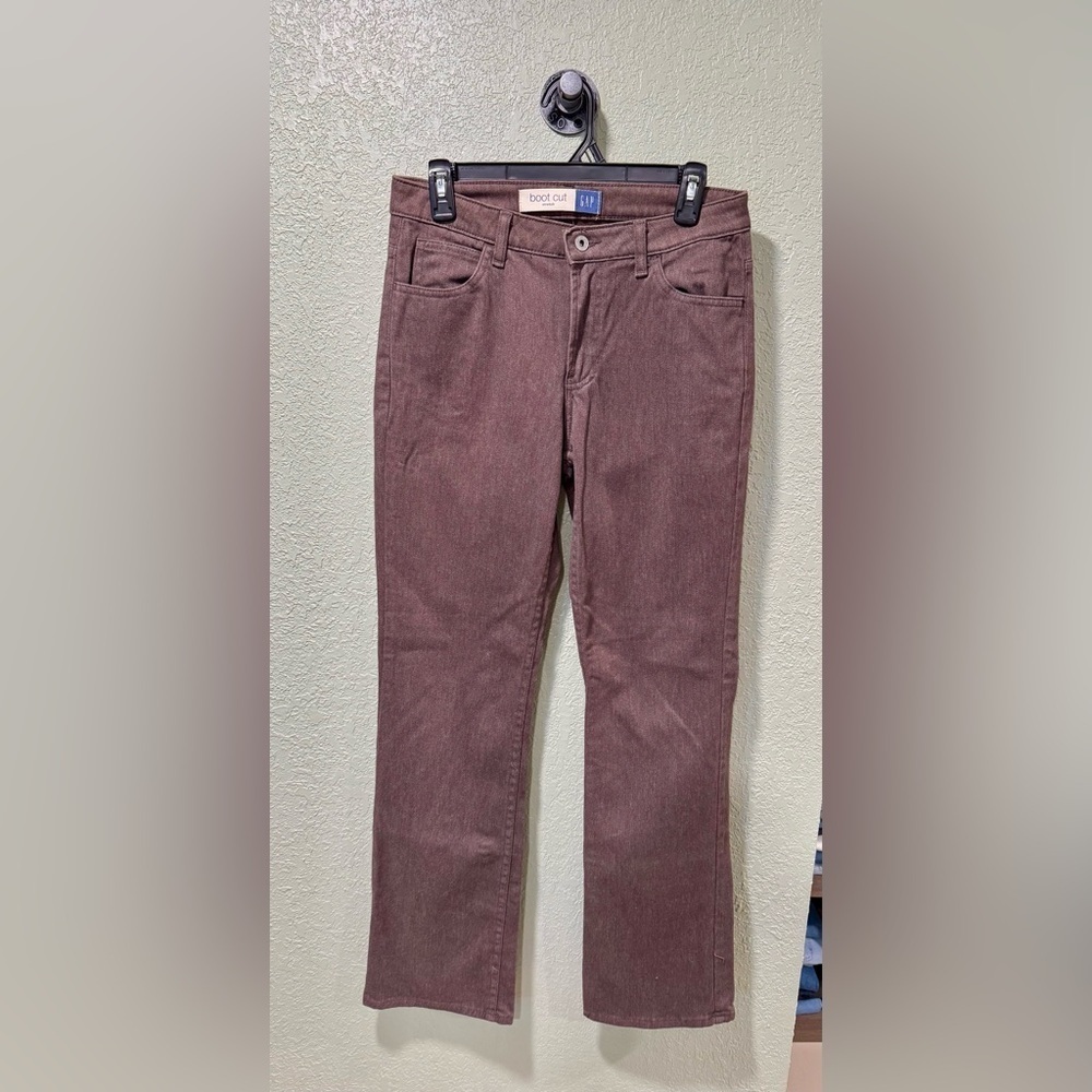 GAP Brown Boot Cut Pants 6